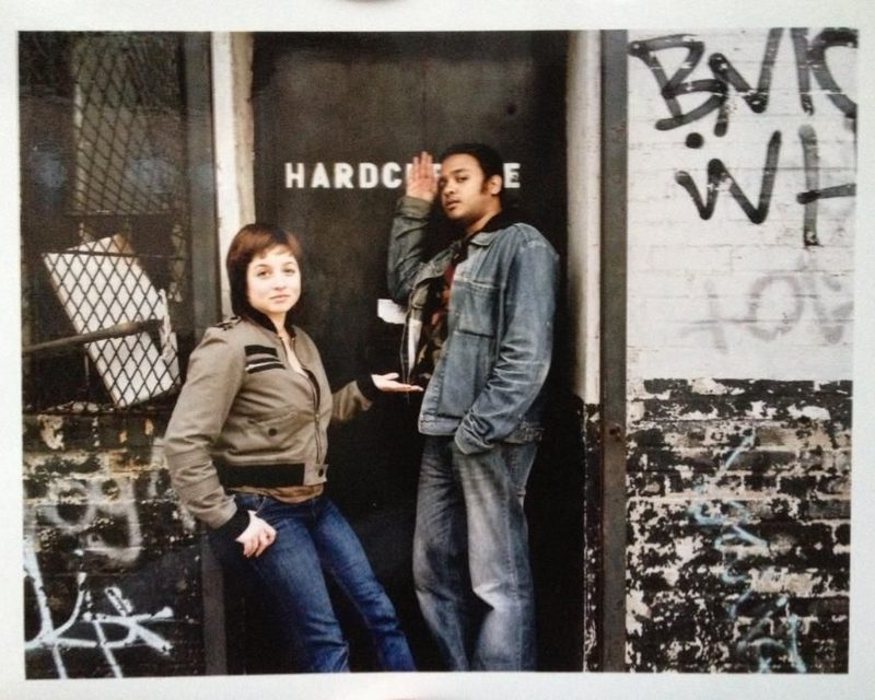 Lara and Adesh in Brooklyn, early days